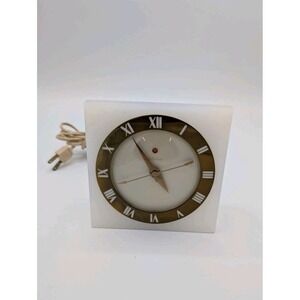 Telechron 4H55 The Statesman 1940s Vintage Desk Shelf Mantel Clock WORKS GREAT